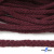 Шнур плетеный d-6 мм круглый, 70% хлопок 30% полиэстер, уп.90+/-1 м, цв.1070-бордовый - купить в Сарапуле. Цена: 588 руб.