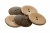 Деревянные украшения для рукоделия пуговицы "Кокос" #2 - купить в Сарапуле. Цена: 33.11 руб.
